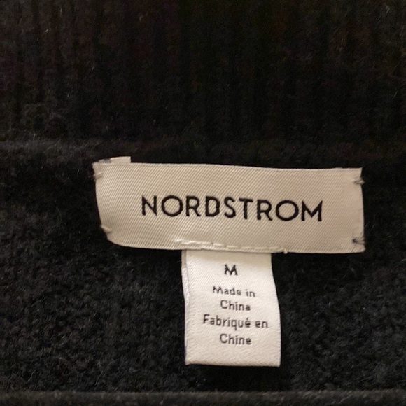 Nordstrom Wool Blend Sweater Dress Size M - Picture 5 of 6